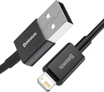 Кабель Baseus USB-A to Lightning Superior Series 2m Black (CALYS-C01)