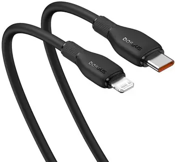Кабель Baseus USB-C to Lightning Pudding Series Fast Charging Cable 20W 1.2m Black (P10355701111-00)