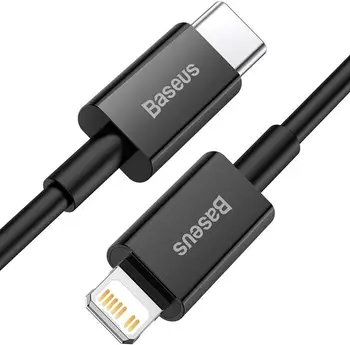 Кабель Baseus USB-C to Lightning Superior Series 1m Black (CATLYS-A01)