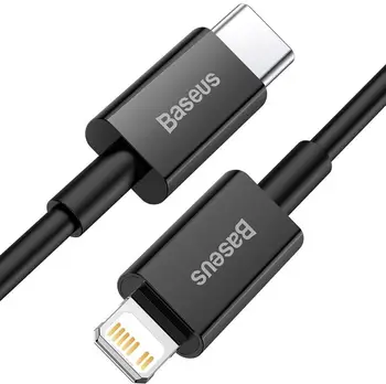 Кабель Baseus USB-C to Lightning Superior Series PD 2m Black (CATLYS-C01)