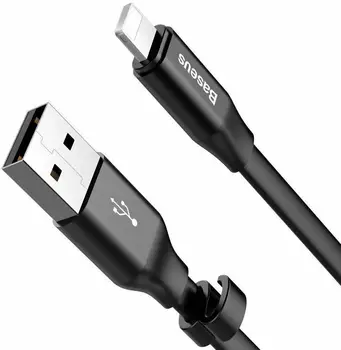 Кабель Baseus USB Cable to Lightning Nimble 0.23m Black (CALMBJ-B01)