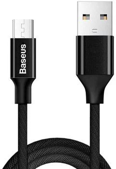 Кабель Baseus USB Cable to microUSB Yiven 1.5m Black (CAMYW-B01)