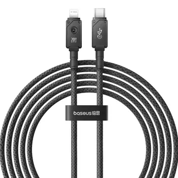 Кабель Baseus Unbreakable Series USB Type-C to Lightning 20W 2m Cluster Black (P10355803111-01)