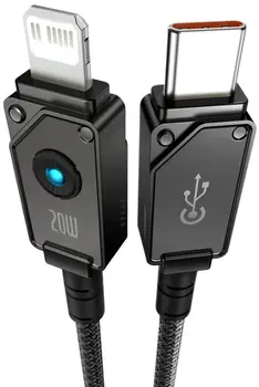 Кабель Baseus Unbreakable Series USB Type-C to Lightning 20W 2m Cluster Black (P10355803111-01)