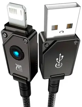 Кабель Baseus Unbreakable Series USB to Lightning 12W 2.4A 1m Black (P10355802111-00)