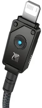Кабель Baseus Unbreakable Series USB to Lightning 12W 2.4A 2m Black (P10355802111-01)