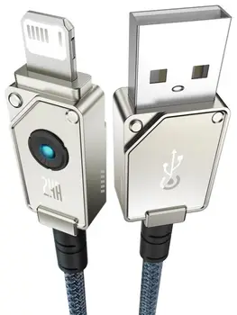 Кабель Baseus Unbreakable Series USB to Lightning 12W 2m White (P10355802221-01)