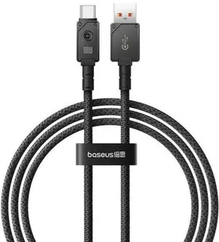 Кабель Baseus Unbreakable Series USB to USB-C 100W 1m Cluster Black (P10355801111-00)