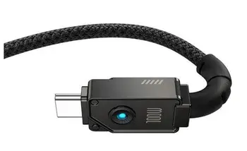 Кабель Baseus Unbreakable Series USB to USB-C 100W 1m Cluster Black (P10355801111-00)