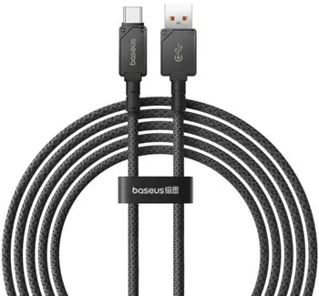Кабель Baseus Unbreakable Series USB to USB-C 2m 100W Cluster Black (P10355801111-01)