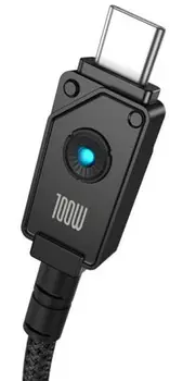 Кабель Baseus Unbreakable Series USB to USB-C 2m 100W Cluster Black (P10355801111-01)