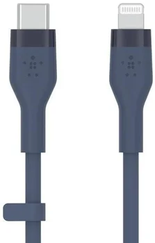 Кабель Belkin BoostCharge Flex Lightning to USB Type-C 1m Blue (CAA009bt1MBL)