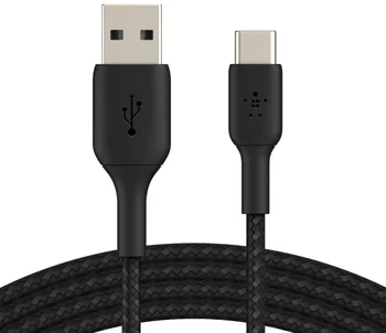 Кабель Belkin USB-C to USB-A 3m Black (CAB002BT3MBK)