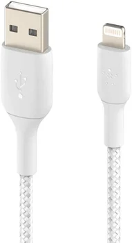Кабель Belkin USB 2.0 AM to Lightning 1m (CAA002BT1MWH)