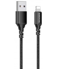 Кабель Borofone BX54 Ultra USB to Lightning 1m Black (BX54LB)