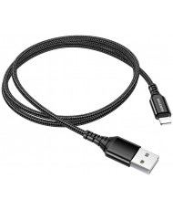 Кабель Borofone BX54 Ultra USB to Lightning 1m Black (BX54LB)