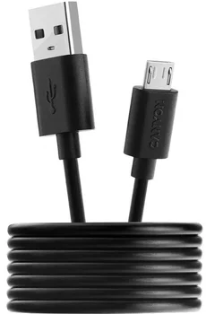 Кабель Canyon Micro USB – USB 2.0 UM-1 (CNE-USBM1B)