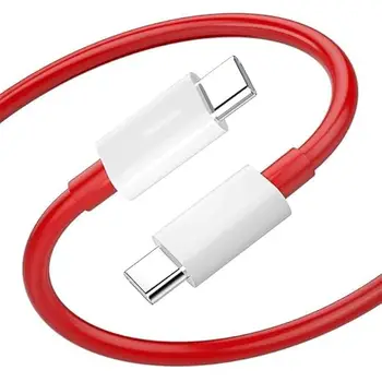 Кабель OnePlus SUPERVOOC Type-C to Type-C 1.5m Red (Global)