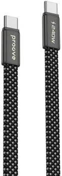 Кабель Proove AirLine Type-C to Type-C 240W (1.5m) Black (CCAI24002201)