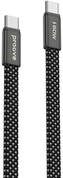 Кабель Proove AirLine Type-C to Type-C 60W (1m) Black (CCAI60002201)