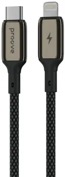 Кабель Proove Dense Metal Type-C to Lightning 27W (1m) Black (CCDM27002101)