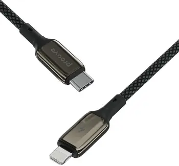 Кабель Proove Dense Metal Type-C to Lightning 27W (1m) Black (CCDM27002101)