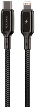 Кабель Proove Dense Metal Type-C to Lightning 27W (2m) Black (CCDM27002121)