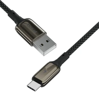 Кабель Proove Dense Metal USB to Type-C 3A (2m) Black (CCDM20001221)
