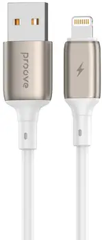 Кабель Proove Flex Metal Lightning 2.4 A 1 м White (CCFM20001102)
