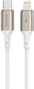 Кабель Proove Flex Metal Type-C to Lightning 27W (1m) White (CCFM27002102)
