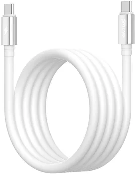 Кабель Proove Magneto Type-C to Type-C 60W (1m) White (CCMA60002202)