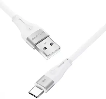 Кабель Proove Soft Silicone Type-C 2.4A (1m) White (CCSO20001202)