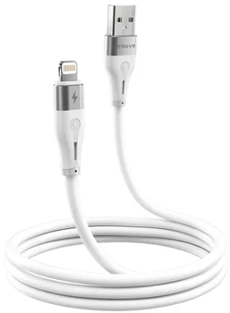 Кабель Proove Soft Silicone USB to Lightning 2.4A (1m) White (CCSO20001102)