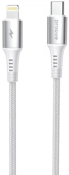 Кабель Proove WireX Type-C to Lightning 27W 1m White (CCWX27002102)