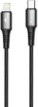 Кабель Proove WireX Type-C to Lightning 27W 1 м Black (CCWX27002101)