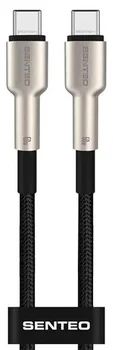 Кабель Senteo SM-03 100W Iron Series USB-C to USB-C 2m Black