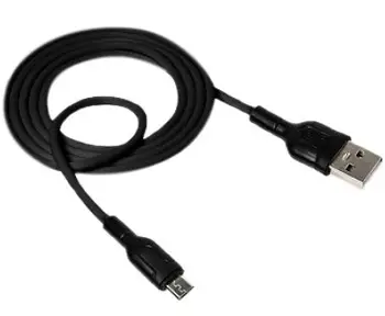 Кабель XO-NB212 Type-A to microUSB (1m) Black (XO-NB212m-BK)