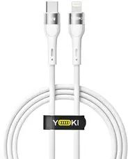 Кабель YOKI EXTRA Type-C to Lightning 30W 1.2m White (YK-CAEX115M1)