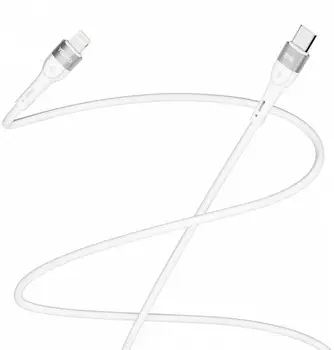Кабель YOKI EXTRA USB to Lightning 2.4A 1.2m White (YK-CAEX113M1)