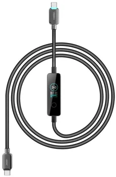 Кабель YOKI MONITOR Type-C to Type-C 240W 2m Black (YK-CAMO924L2)