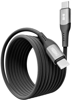 Кабель YOKI SOLID YK-SO15 Type-C to Type-C 60W 2m Black (YK-CASO154L2)