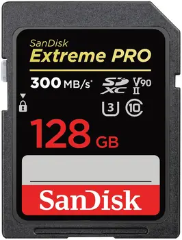 Карта пам'яті SanDisk 128 GB SDXC UHS-II U3 V90 Extreme Pro (SDSDXDK-128G-GN4IN)