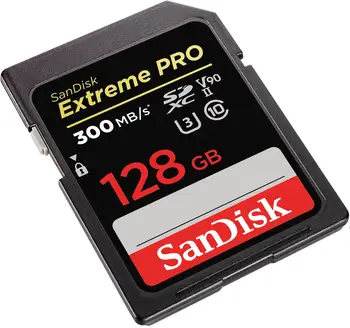 Карта пам'яті SanDisk 128 GB SDXC UHS-II U3 V90 Extreme Pro (SDSDXDK-128G-GN4IN)