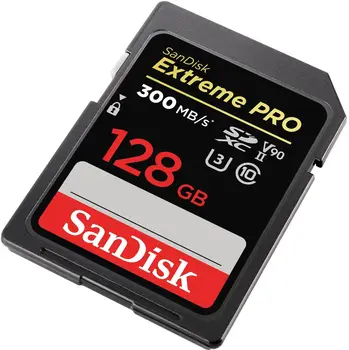 Карта пам'яті SanDisk 128 GB SDXC UHS-II U3 V90 Extreme Pro (SDSDXDK-128G-GN4IN)