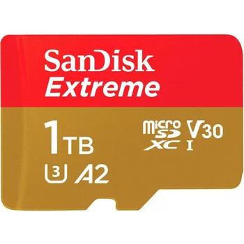 Карта памяти SanDisk 1 TB microSDXC UHS-I U3 V30 A2 Extreme (SDSQXAV-1T00-GN6MN)
