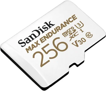 Карта памяти SanDisk 256 GB microSDXC Max Endurance UHS-I U3 V30 + SD adapter (SDSQQVR-256G-GN6IA)