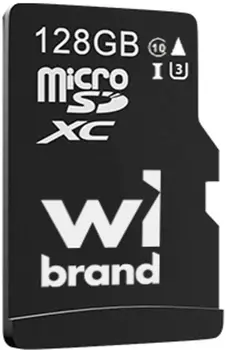 Карта пам'яті Wibrand 128 GB mictoSD UHS-I Class 10 (WICDHU1/128GB)