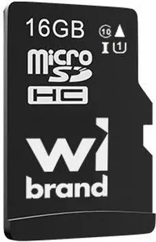 Карта пам'яті Wibrand 16 GB microSD UHS-I Class 10 (WICDHU1/16GB)