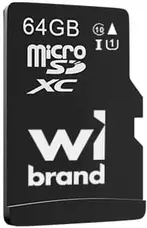Карта пам'яті Wibrand 64 GB mictoSD UHS-I Class 10 (WICDXU1/64GB)