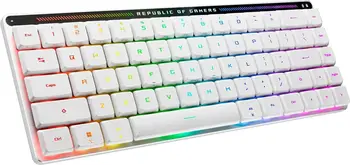 Клавіатура ASUS ROG Falchion RX Low Profile White (90MP03EC-BKUA10) (UA)